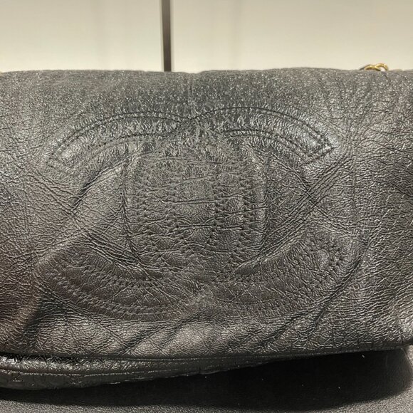 Chanel Rock and Chain Accordion Flapo Bag Patent Vinyl Medium (1078) - Picture 10 of 10